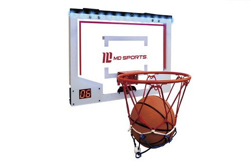 Basketball over the door wall hoop