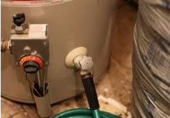 Water heater flushing