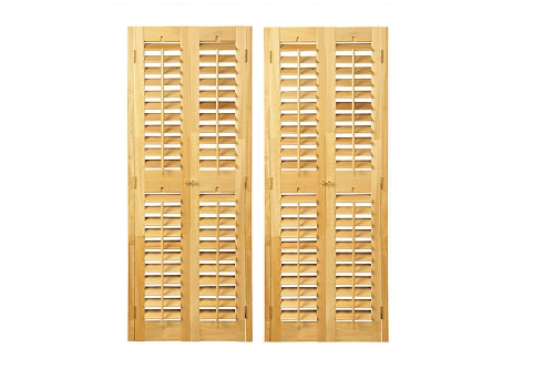 Interior wood shutters