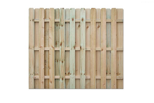 Wood fence