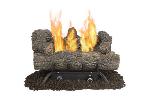 Fireplace gas Log