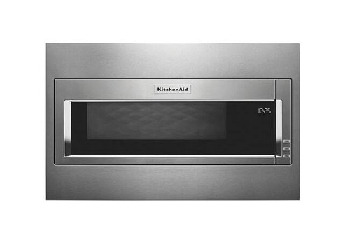 Over the range exhaust hood microwave oven